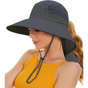 Sun Hats UV Protection Charcoal